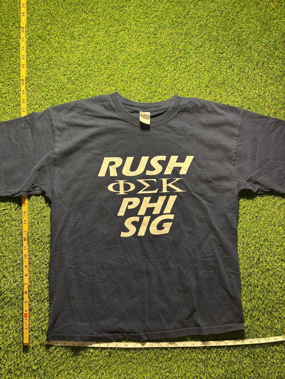 Rush Phi Sig navy T-shirt